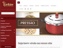 Tablet Screenshot of eirilar.com.br